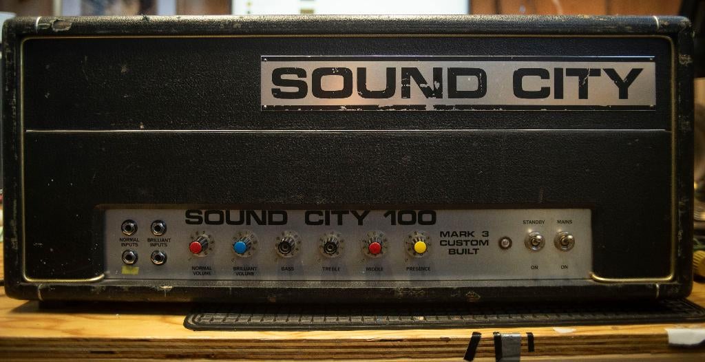 Sound City 100B, Muziek en Instrumenten, Ophalen, Gebruikt, Gitaar, 50 tot 100 watt