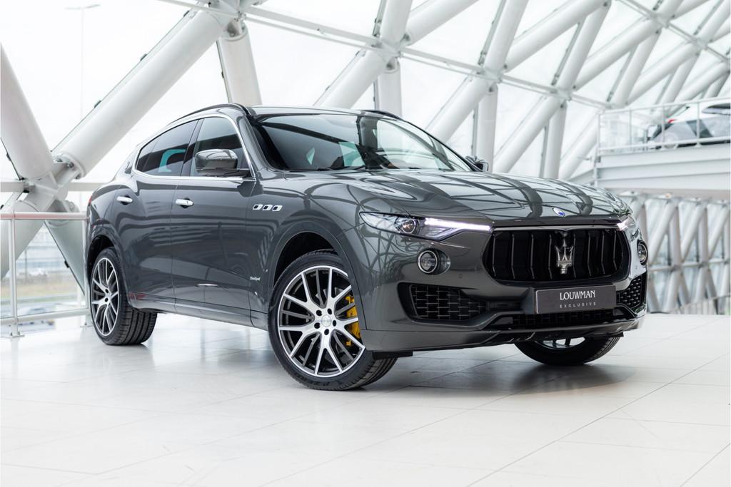 Maserati Levante 3.0 V6 AWD GranSport | Verde Ossido | Drive, Auto's, Maserati, Euro 6, 138 €/maand, 2084 kg, Leder