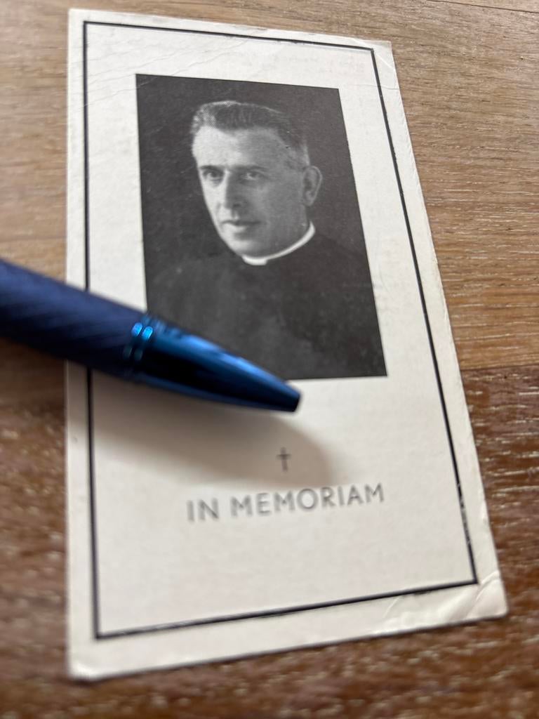 Alberts Martinus 1889 Einighausen 1953 Maastricht priester, Ophalen of Verzenden, Bidprentje