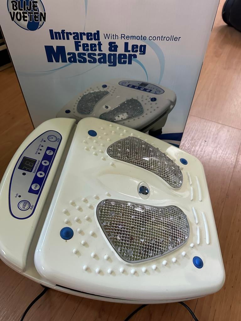 Voetmassage apparaat met infrarood - Zo goed als nieuw, Sport en Fitness, Massageproducten, Ophalen, Zo goed als nieuw, Apparaat