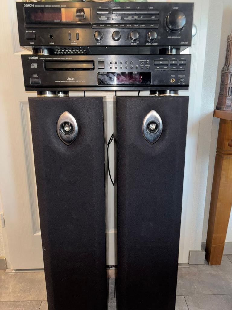 Stereo setje 2 losse componenten denon + jbl boxen, Audio, Tv en Foto, Stereo-sets, Ophalen of Verzenden, Denon, Losse componenten
