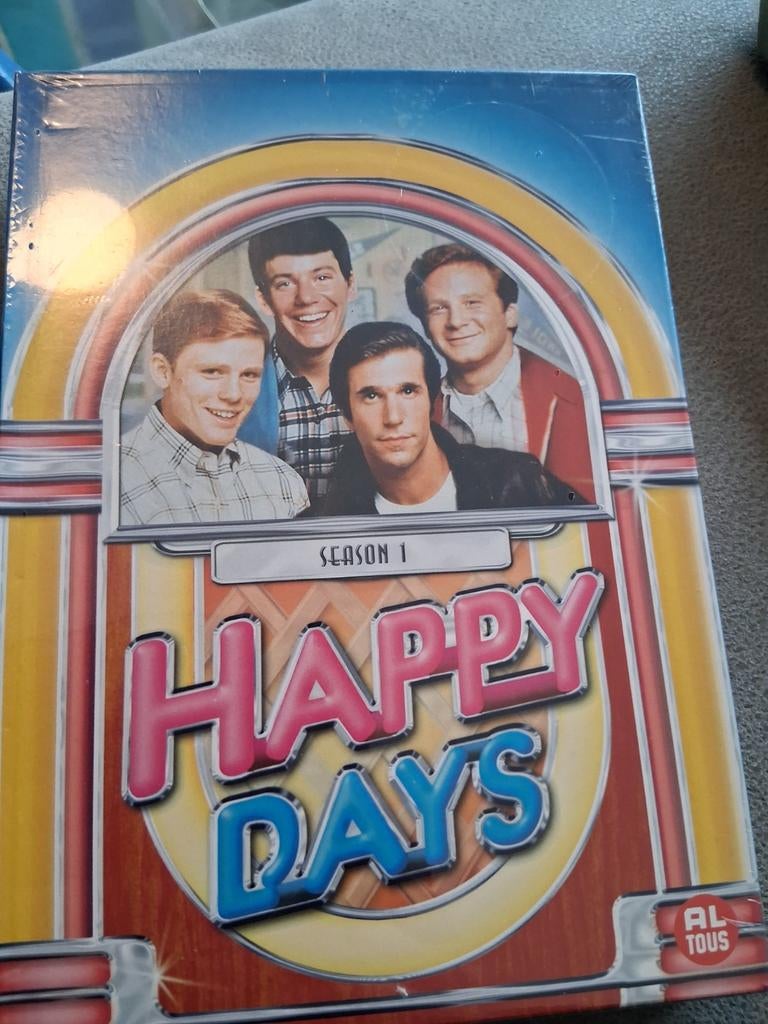 Happy Days - Seizoen 1 DVD Boxset - Nieuw in verpakking, Cd's en Dvd's, Dvd's | Tv en Series, Alle leeftijden, Boxset, Ophalen of Verzenden