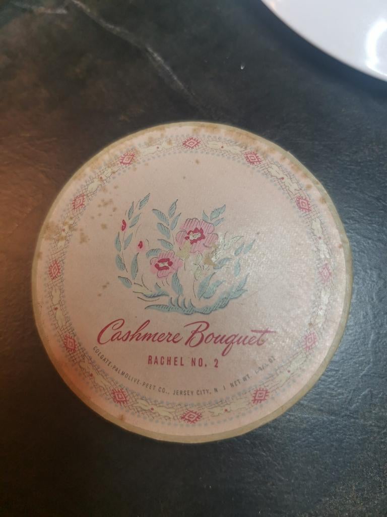 Vintage Cashmere Bouquet gezichtspoeder Rachel No. 2, Ophalen of Verzenden