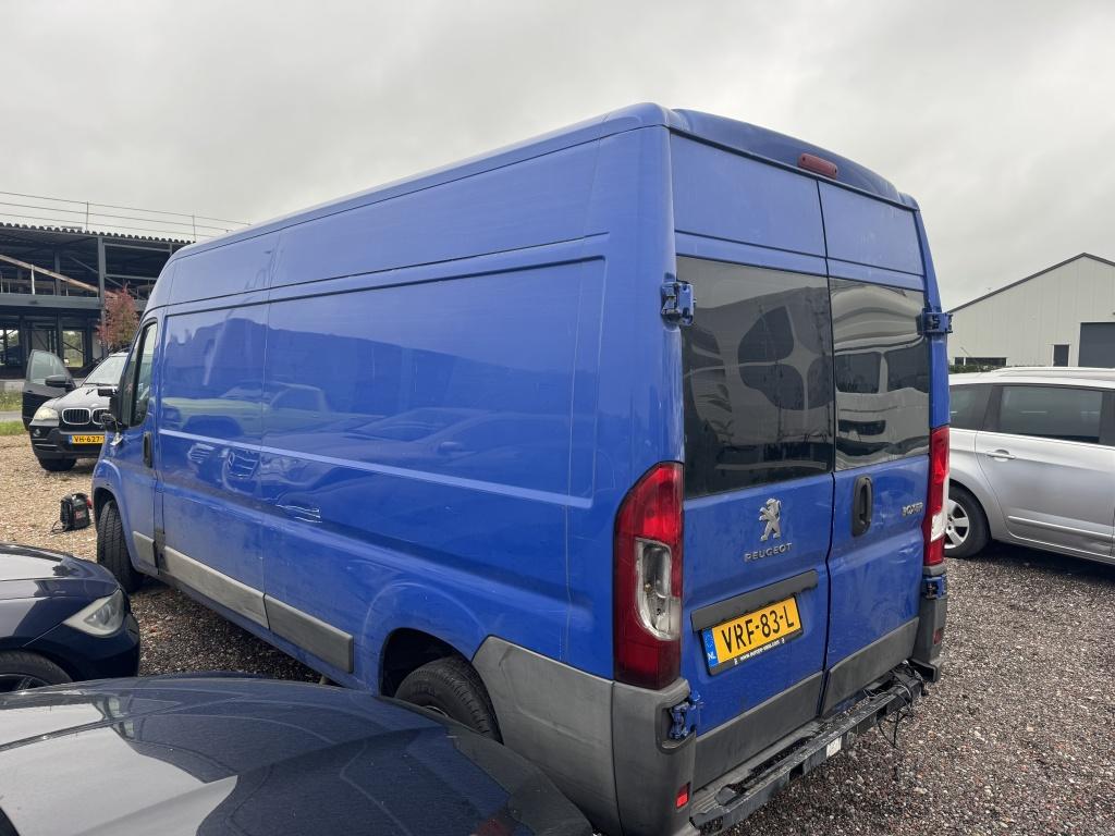 Peugeot Boxer 2.0 HDI 2016 Lang Hoog MOTORSCHADE Airco, Auto's, Achterwielaandrijving, Gebruikt, Euro 6, 4 cilinders