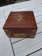 Kompas in houten doos, Antiek en Kunst, Ophalen of Verzenden