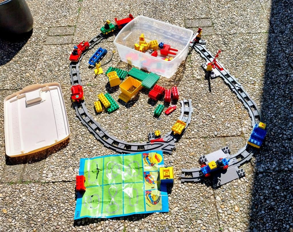 Dublo Trein 2745, Kinderen en Baby's, Speelgoed | Bouwstenen, Ophalen of Verzenden, Gebruikt