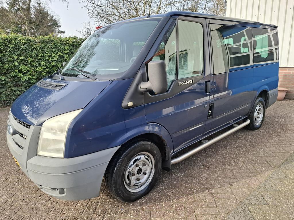 Ford Transit Kombi 280S SHD 2.2 TDCI 4550.- INCL BTW 9-PERSO, Auto's, Ford, Blauw, Origineel Nederlands, Bedrijf, 9 stoelen