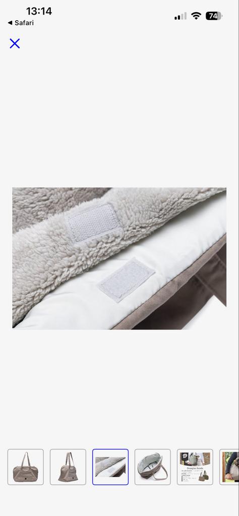 Lotte bundu honden tas draagtas, Ophalen of Verzenden, Gebruikt