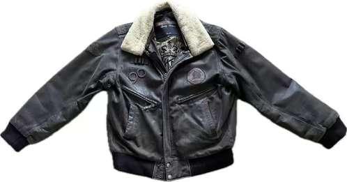 Nicholson KLM 90 jaar jubileum leren jas – Limited Edition, Kleding | Heren, Ophalen of Verzenden, Zo goed als nieuw, Bruin, Nickelson