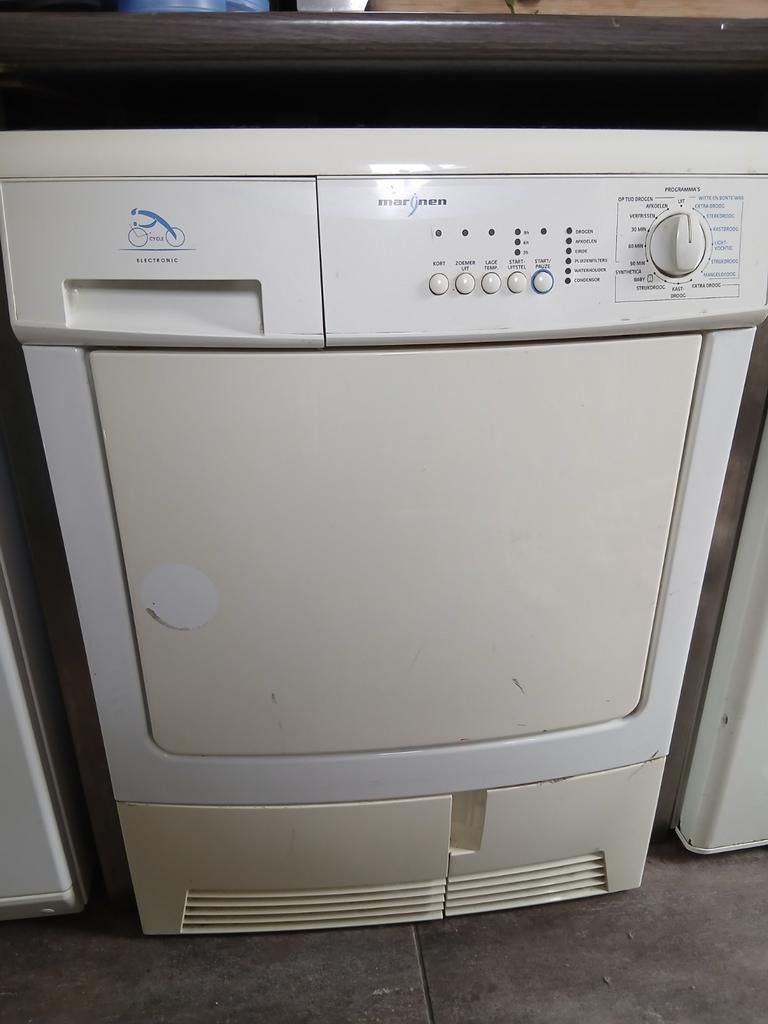Marijnen Droger, Witgoed en Apparatuur, Wasdrogers, Condens, 85 tot 90 cm, Ophalen