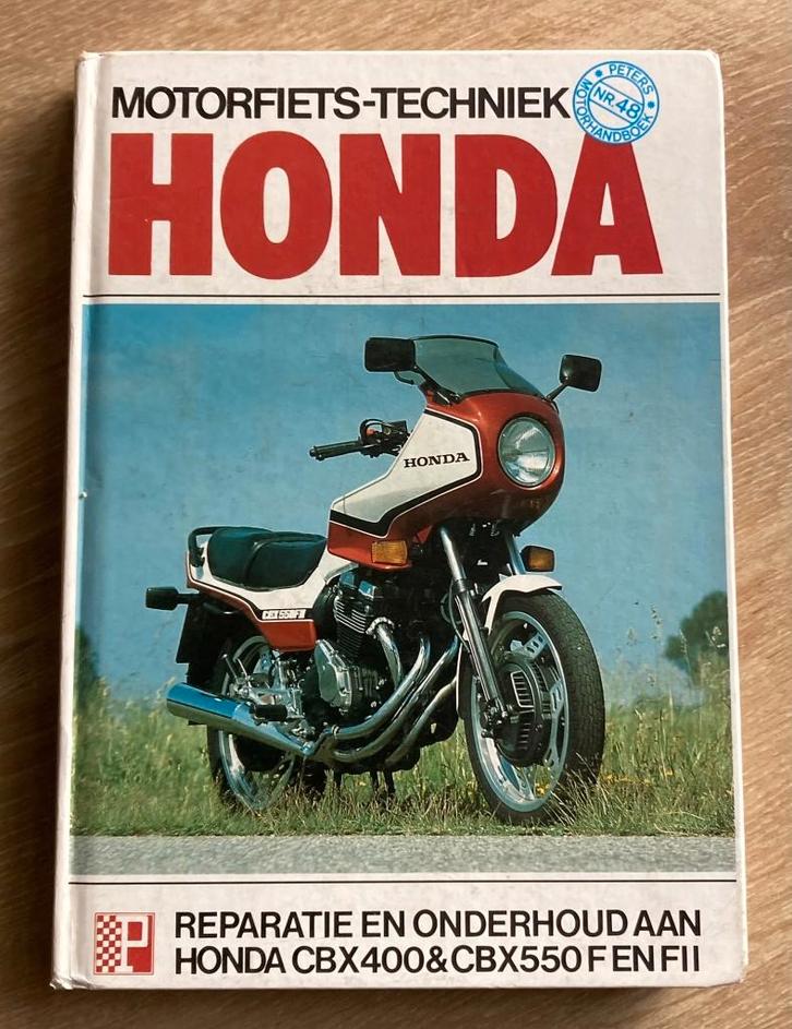 Motorfiets - Techniek HONDA CBX400 & CBX550 F EN FII, Motoren, Handleidingen en Instructieboekjes, Honda, Verzenden