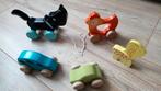 5 stuks houten speelgoed NIEUW en ZGAN, Kinderen en Baby's, Speelgoed | Houten speelgoed, Ophalen of Verzenden, Zo goed als nieuw