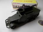 1960 Dinky Toys 822 HALF TRACK M3 + MACHINEGUN + DOOSJE! (M), Hobby en Vrije tijd, Modelauto's | 1:43, Ophalen of Verzenden, Zo goed als nieuw
