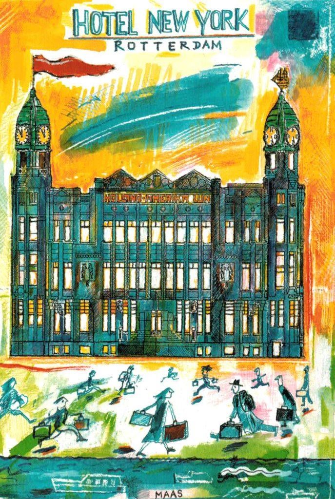 ROTTERDAM Hotel New York. voormalig hoofdkantoor vd HAL, Verzenden, 1980 tot heden, Ongelopen, Zuid-Holland