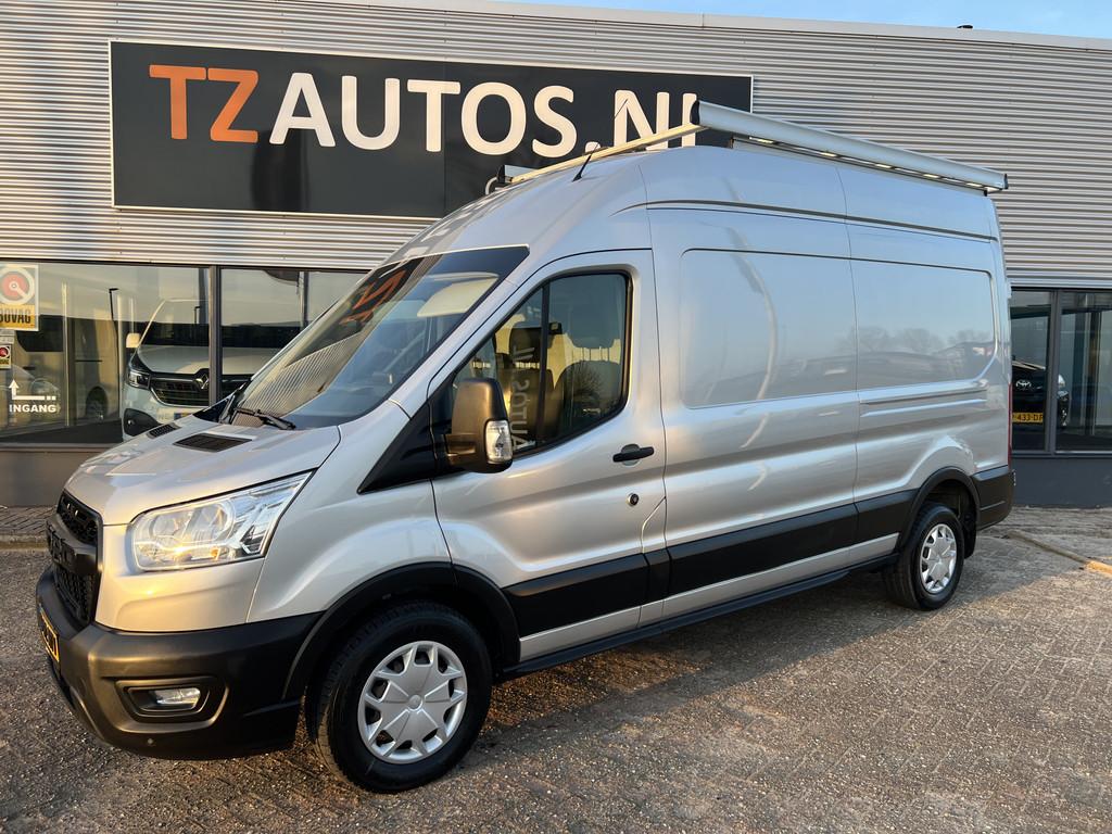 Ford Transit 350 2.0 TDCI L3H3 Trend RWD Automaat (bj 2020), Auto's, Bestelauto's, Automaat, 4 cilinders, 2800 kg, Lichtsensor