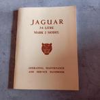 Jaguar MK2 3.4 Litre Handleiding en Onderhoudsboek, Ophalen of Verzenden