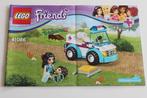 Lego Friends 41086 Dierenambulance, Ophalen of Verzenden, Zo goed als nieuw, Complete set, Lego