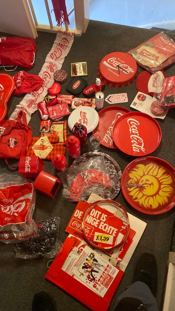 Coca cola verzameling ( groot ), Ophalen of Verzenden, Zo goed als nieuw