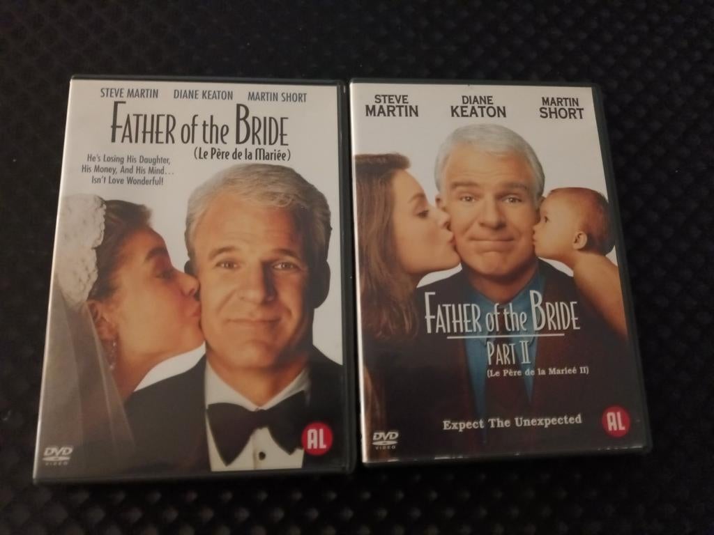 Dvd Father of the Bride 1 en 2, Alle leeftijden, Ophalen of Verzenden, 1980 tot heden, Zo goed als nieuw