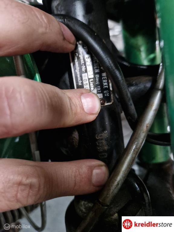 Zündapp C50 Sport 529-01 zonder kenteken Bouwjaar 1977, Fietsen en Brommers, Brommers | Zundapp, Gebruikt, Overige modellen, Zundapp