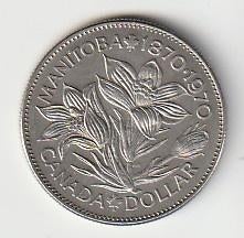 1  dollar  1970  Canada. km. 78   unc, Ophalen of Verzenden, Noord-Amerika, Losse munt