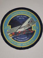 David Lord Memorial Flight Embleem Patch Market Garden C47, Verzamelen, Ophalen of Verzenden, Landmacht, Nederland, Embleem of Badge