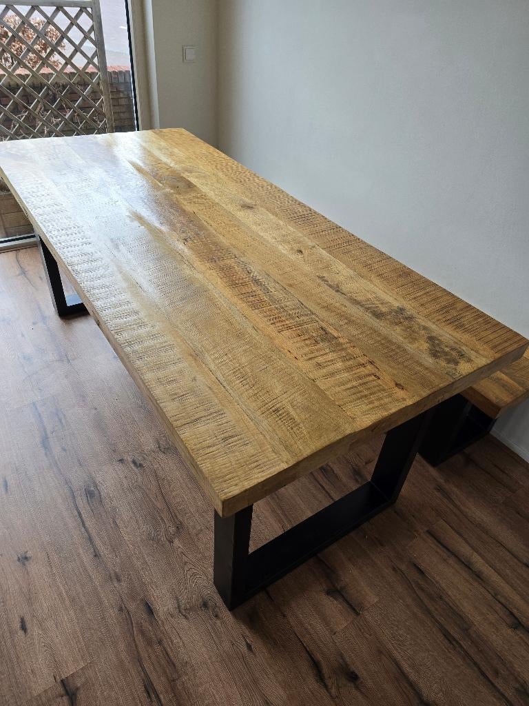Eettafel, Huis en Inrichting, Ophalen, 50 tot 100 cm, Zo goed als nieuw, Vijf personen of meer