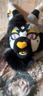 Fursuit kat/vleermuis partial. Zsmw, Ophalen of Verzenden