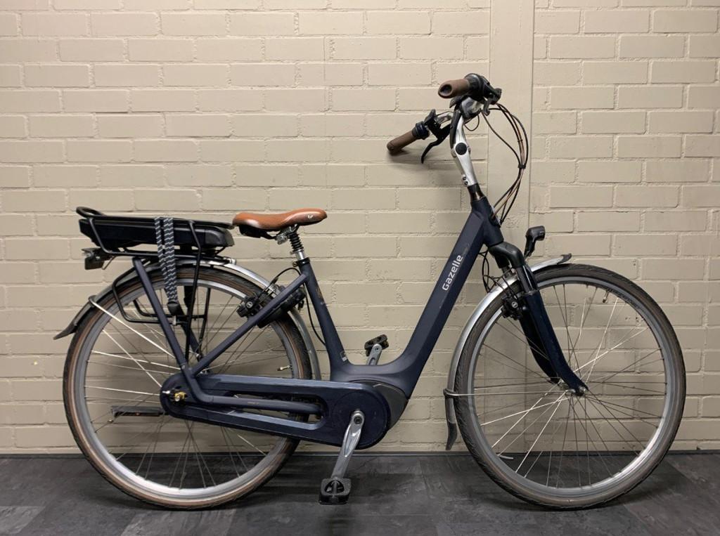Gazelle Orange C7+ HMB 400w Dames Navy Blue 46cm 2018, Fietsen en Brommers, Elektrische fietsen, Gebruikt, -, - 0
-, NL, Minder dan 47 cm