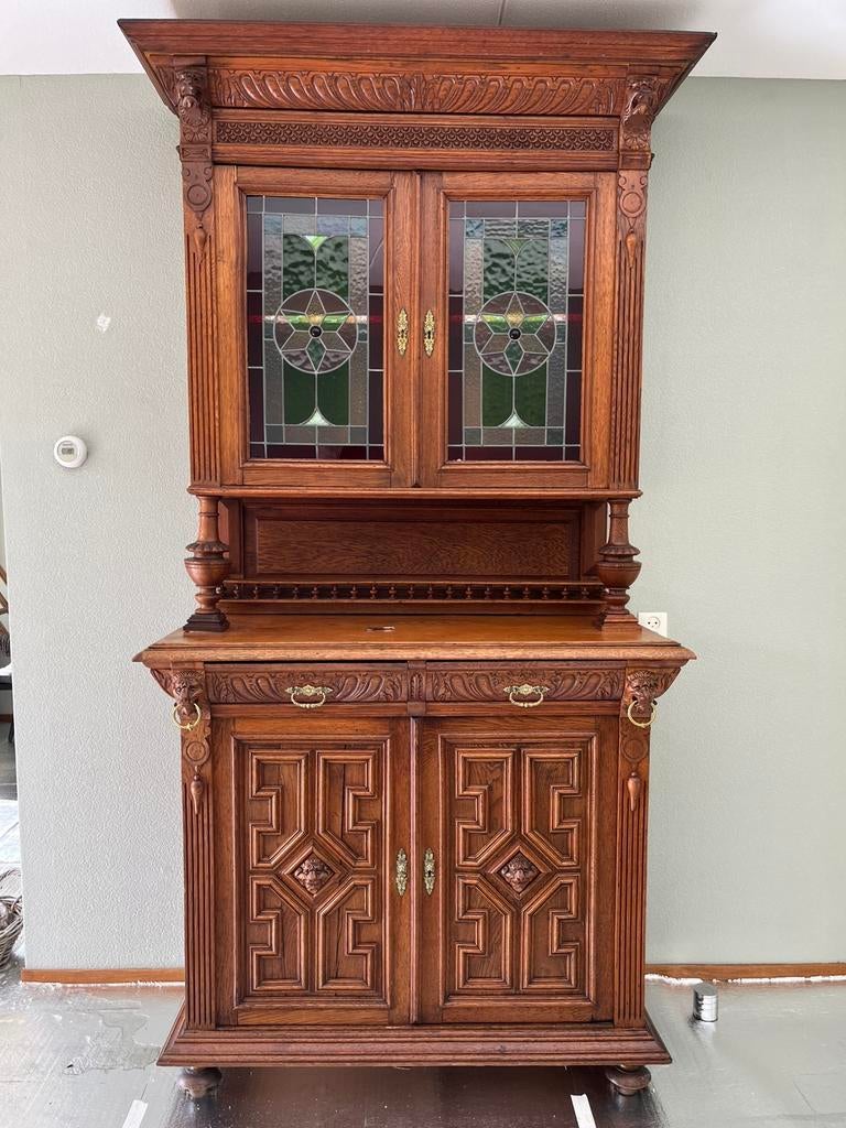 Antieke Mechelse buffetkast MOET WEG, Antiek en Kunst, Ophalen