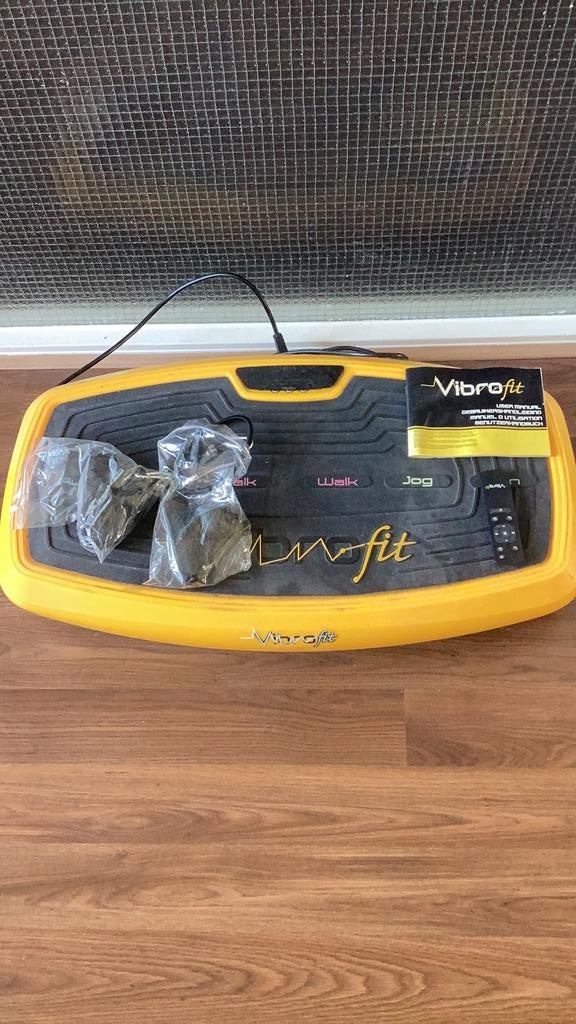 Vibrofit te koop, Sport en Fitness, Fitnessapparatuur, Gebruikt, Trilplaat, Ophalen of Verzenden, Benen