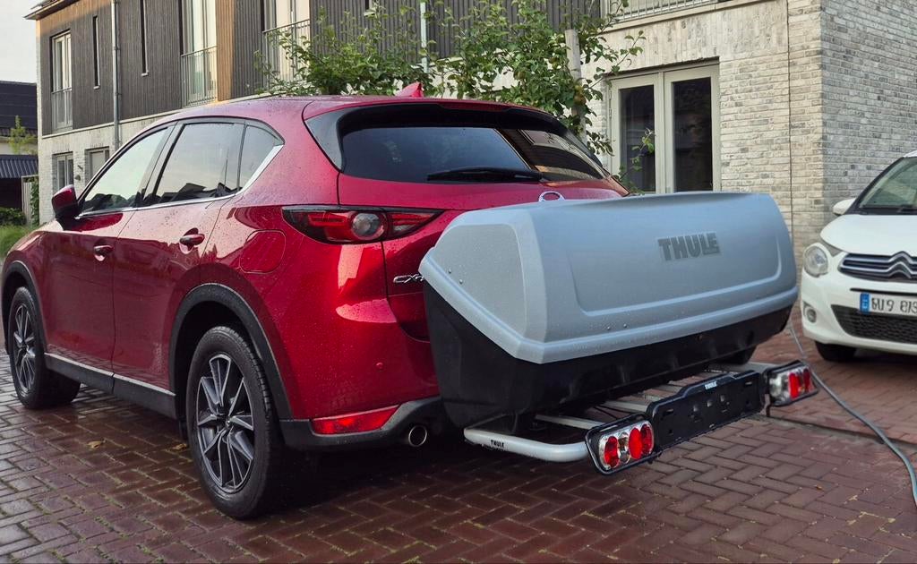 Thule BackUp 900 bagagebox met Thule EasyBase, Auto diversen, Ophalen of Verzenden