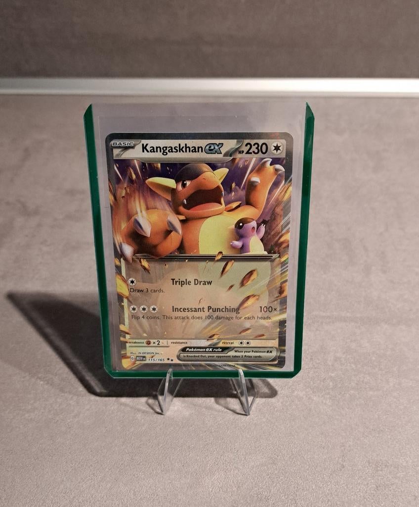 Kangaskhan ex 115/165, Hobby en Vrije tijd, Verzamelkaartspellen | Pokémon, Ophalen of Verzenden