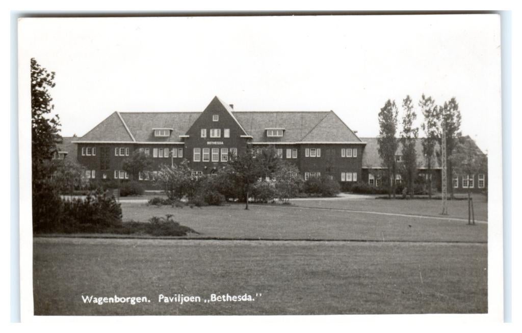 Wagenborgen, Paviljoen "Bethesda", Verzenden, 1940 tot 1960, Gelopen, Groningen