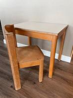 Vintage Kindertafel met Stoel, Ophalen, Gebruikt, Tafel(s) en Stoel(en)