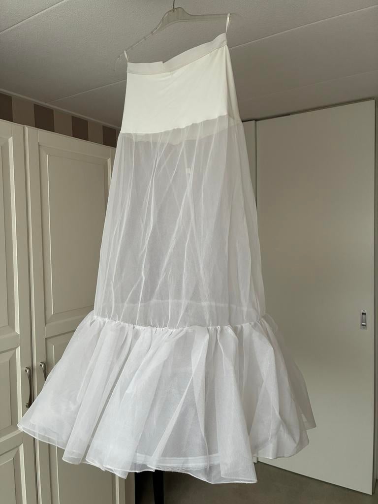 Hoepelrok onderrok bruidsjurk trouwjurk maat M, Kleding | Dames, Ophalen of Verzenden, Zo goed als nieuw, Wit, Trouwjurk