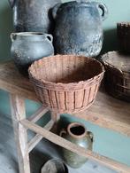 Leemmand Siermand 22 cm, Mand, Rond, Ophalen of Verzenden, Zo goed als nieuw