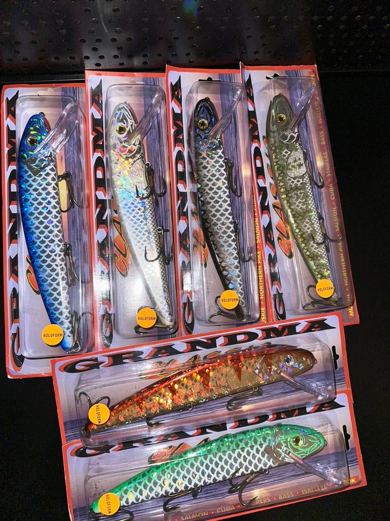 Grandma lures classic 9 inch 22,5 cm, Verzenden, Zo goed als nieuw, Overige typen