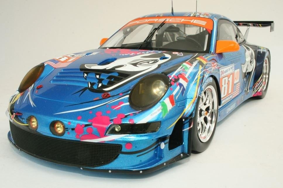 Spark 1/18 Porsche 997 GT3 RSR - Le Mans 2011, Ophalen of Verzenden, Nieuw, Auto, Overige merken