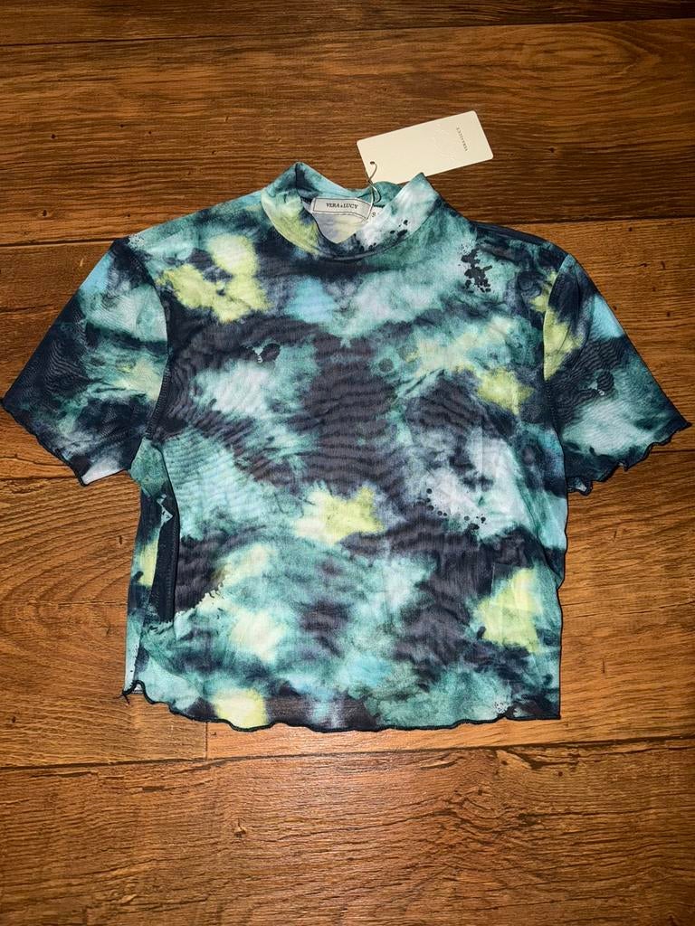 Dames nieuwe groene top van Vera & Lucy, Ophalen of Verzenden, Zo goed als nieuw, Groen, Zonder mouw