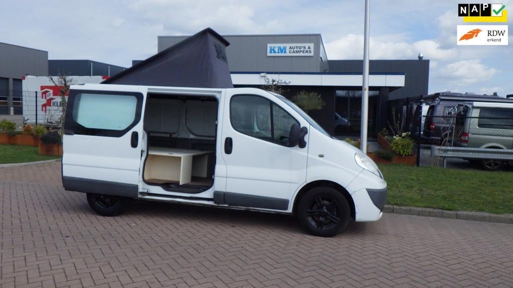 Renault TRAFIC T27 L1/H1 2.0 DCI 66KW E4 2.0 dCi T27 L1H1 G, Overige merken, Buscamper of Camperbus, Airbags, Verwarmde buitenspiegels