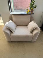 Loveseat beige, Ophalen, 75 tot 100 cm, Minder dan 150 cm, Stof