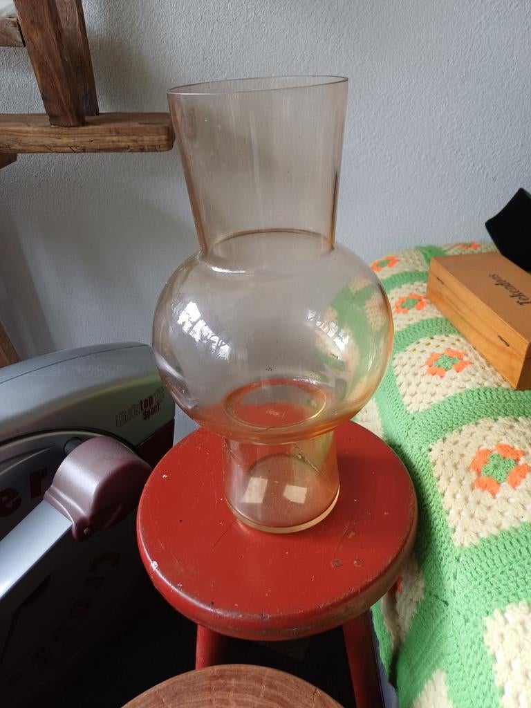 HKliving vaas oude collectie., Overige kleuren, Nieuw, Ophalen of Verzenden, Glas