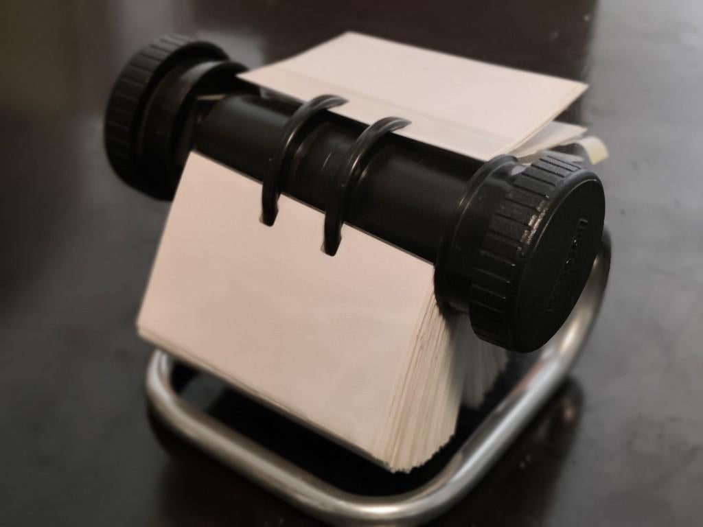 Rolodex, Antiek en Kunst, Ophalen