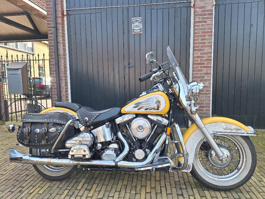 Mooie complete Harley Davidson Heritage Softail  1994, 2 cilinders, 1340 cc, Motorrijbewijs A, Particulier