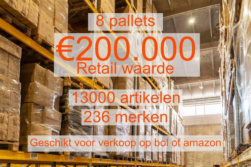 📦 GROTE PARTIJ WINKELVOORRAAD – ±13.000 ARTIKELEN, Overige categorieën, Mix, Ophalen of Verzenden, Info@retourtjes.com