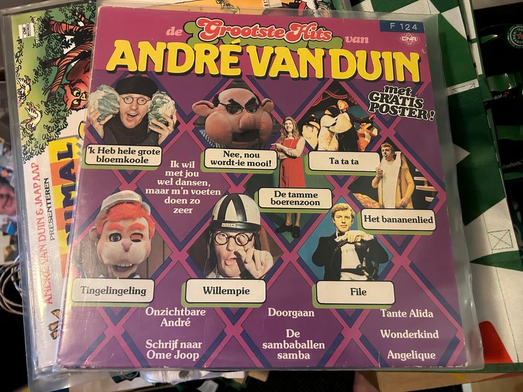 Lp de grootste Hits van andre van duin, Ophalen, Gebruikt, 12 inch, Levenslied of Smartlap
