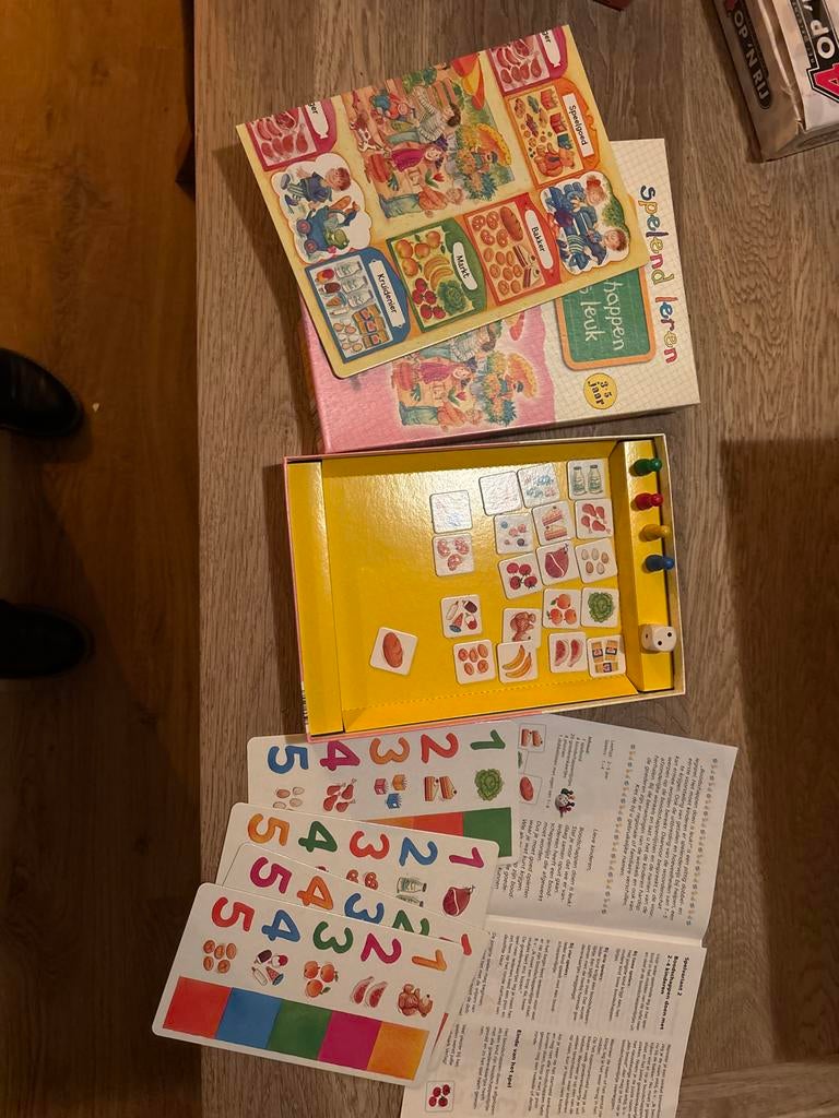 Speelgoed: Speelend Leren - Boodschappen Doen, Hobby en Vrije tijd, Gezelschapsspellen | Bordspellen, Een of twee spelers, Ophalen of Verzenden