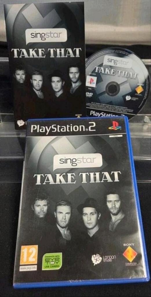SingStar Take That - PlayStation 2 (PS2) - Muziekspel, Spelcomputers en Games, Games | Sony PlayStation 2, Muziek, 10 Great Marlborough Street, London, W1F 7LP, UK