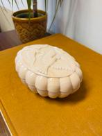 Mooi Vintage Roze Opaline Glazen Zeep doosje Curt Schlevogt, Ophalen of Verzenden